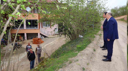 Ünye'de heyelan nedeniyle 13 ev boşaltıldı