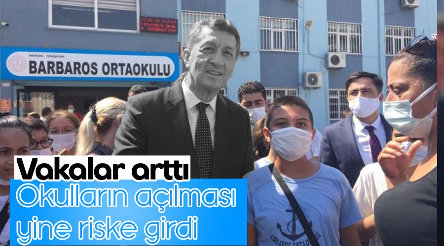 Vakalar arttı, okulların açılması yine riske girdi
