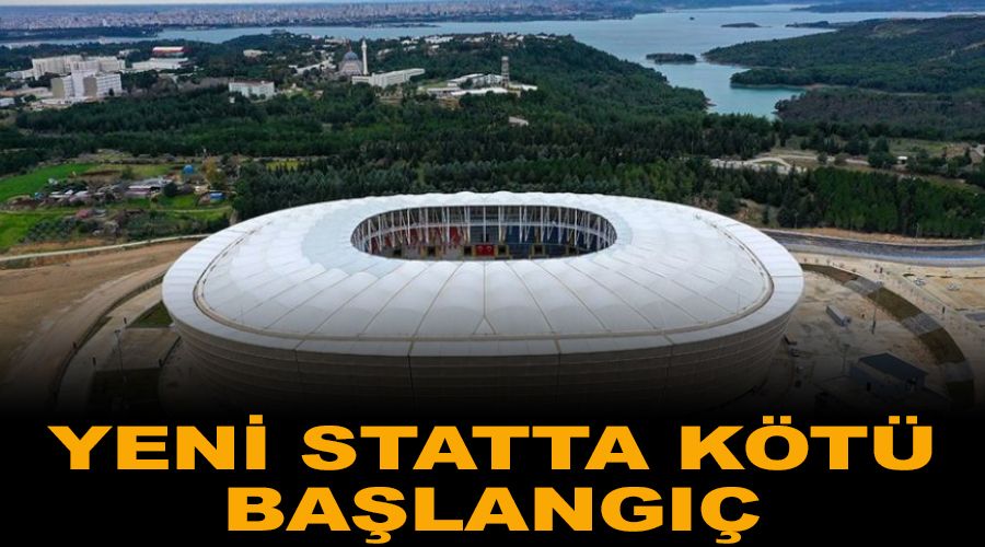 Yeni statta kötü başlangıç