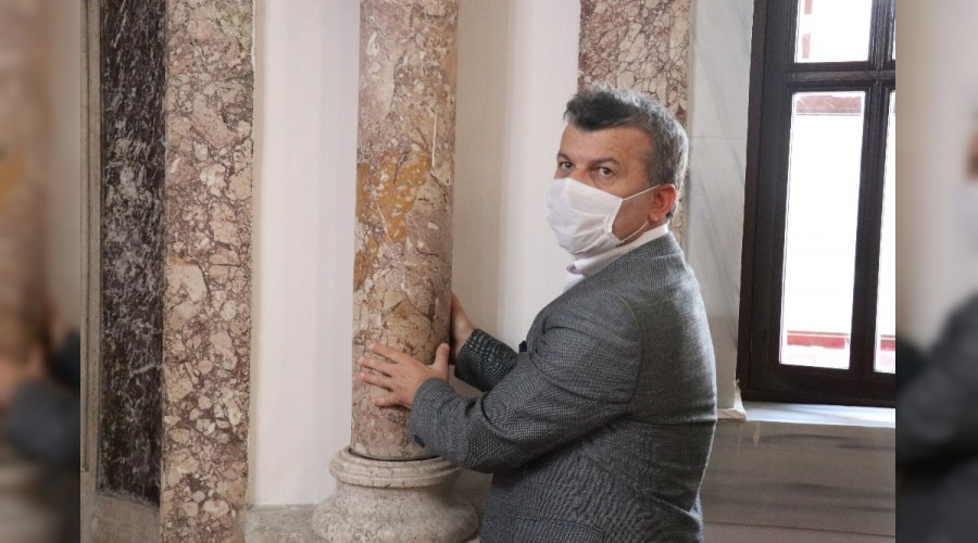 638 yıllık tarihi caminin deprem sigortası