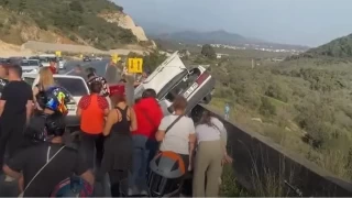 Aydn'da zincirleme trafik kazas: 8 yaral