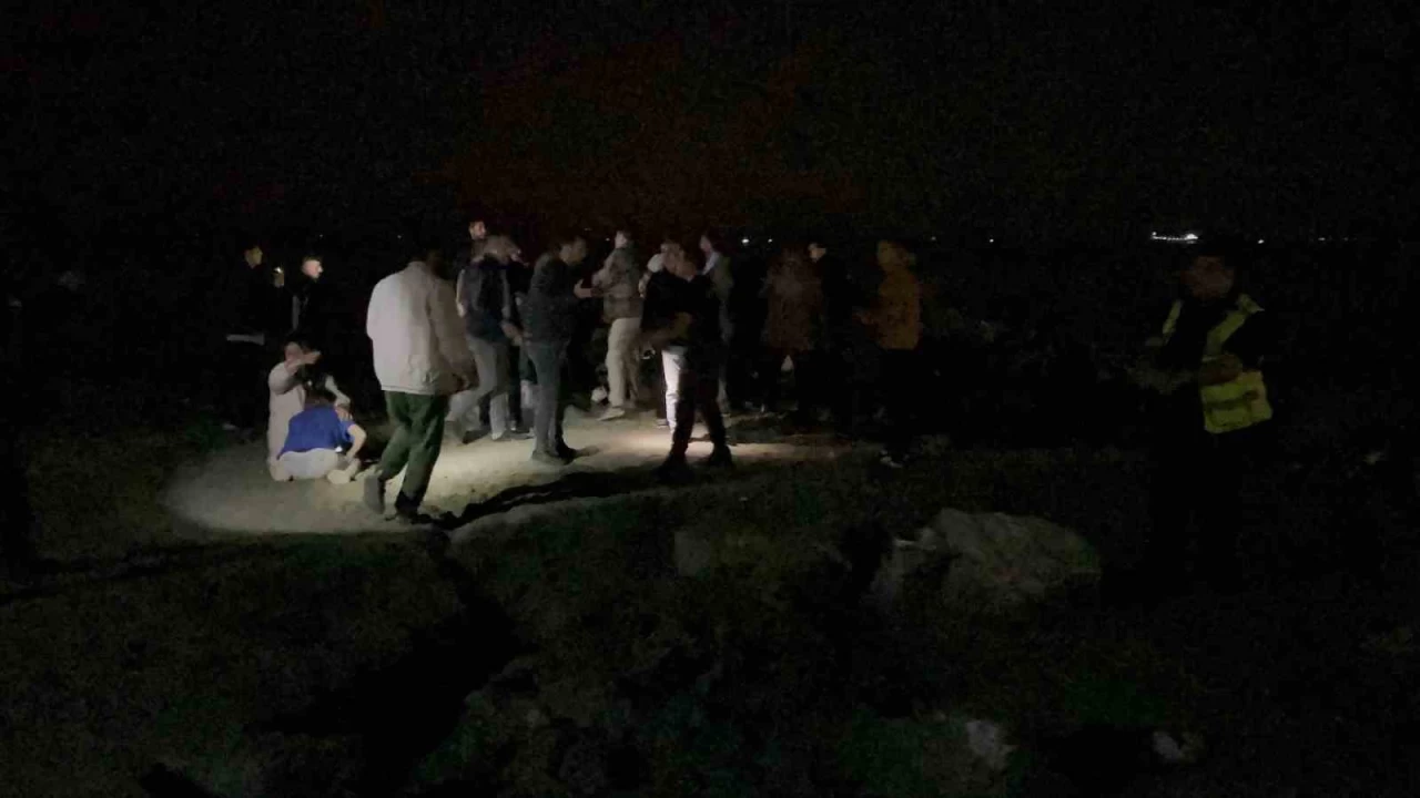 Balık tuttum diye sevinirken canından oldu