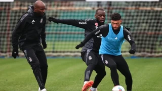 Beşiktaş'ta moralsiz idman