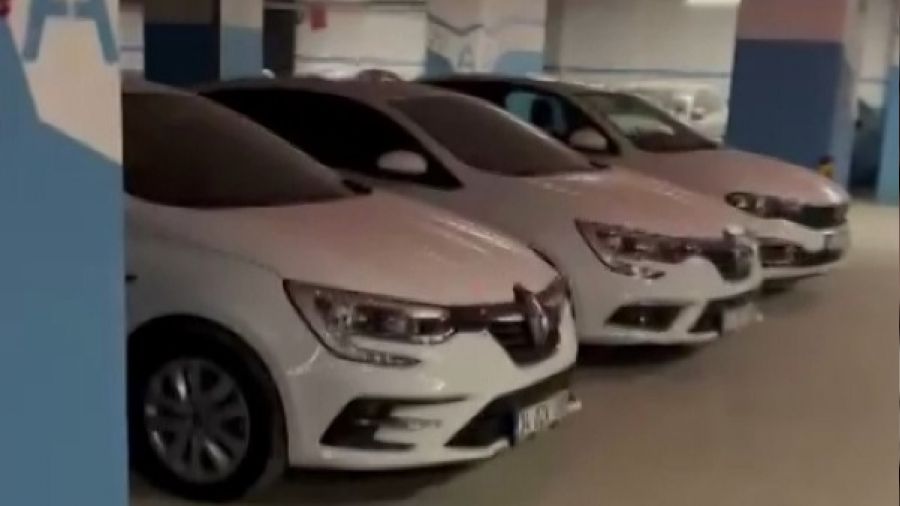 Çamlıca Camii otoparkına araç stokladılar