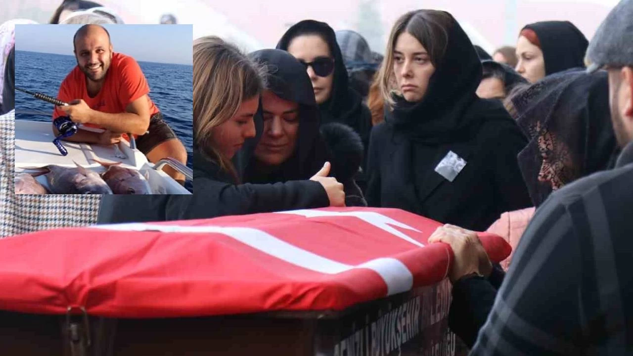 Cenazesi Samos'ta bulunan iş adamı Yasin Cinkaya son yolcuğuna uğurlandı