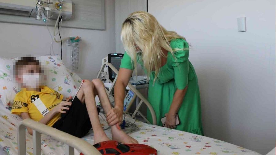 Çöp evde bulunan Cem Muhammet taburcu oldu