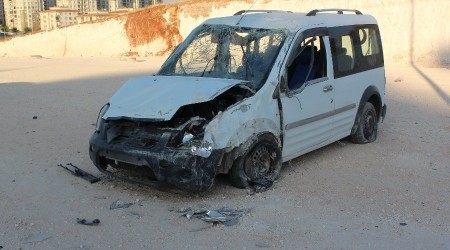 Defalarca takla attılar