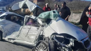 Giresun'da trafik kazas: 3 l, 1 yaral