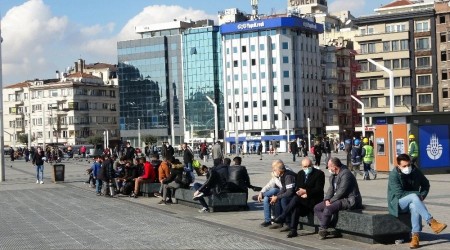 Gneli havay gren Taksim'e akn etti