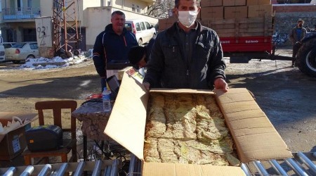 Hisarcık’ta tütün alımlarına başlandı