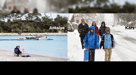 İki mevsim bir arada