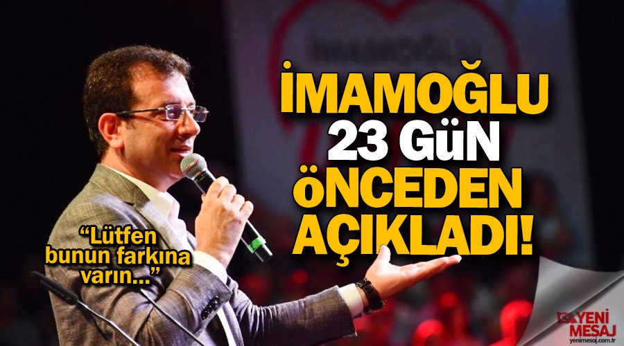 İmamoğlu: 'İstanbul'u biz kazanacağız'
