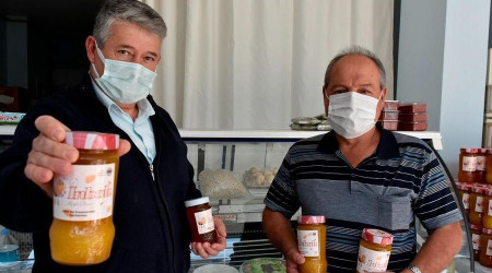 İnönü'de üretilen 2 buçuk tonluk balın satışına başlandı