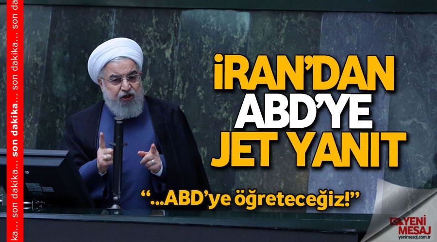 İran'dan ABD'ye yaptırım yanıtı