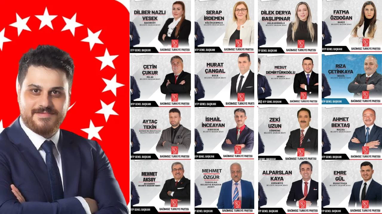 İşe BTP'nin son açıklanan başkan adayları