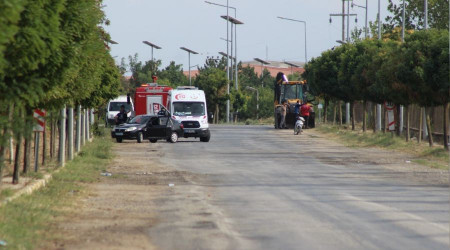 Krklareli'nde arazide el bombas bulundu