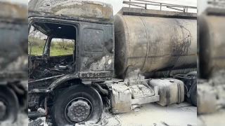 Lastii patlayan tutkal ykl tanker yand