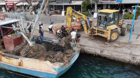 Muğla denizleri hayalet ağlardan kurtarılıyor