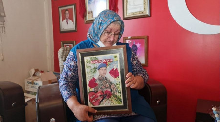 'Oğlumun şehit düştüğü yere gitmek istiyorum'