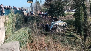 Ordu'da ocuk futbolcular tayan minibs kaza yapt: 7 yaral