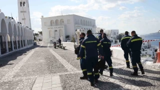 Santorini'de olaanst hal ilan edildi