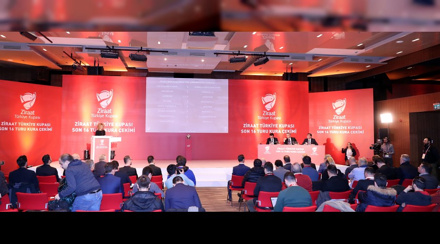 Son 16 turu kuraları çekiliyor