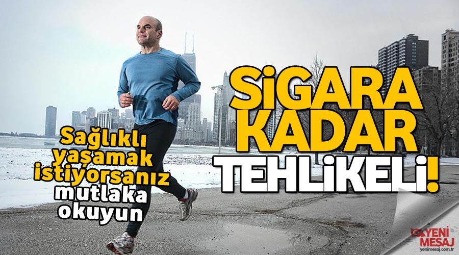 Sporsuz yaam sigara kadar tehlikeli