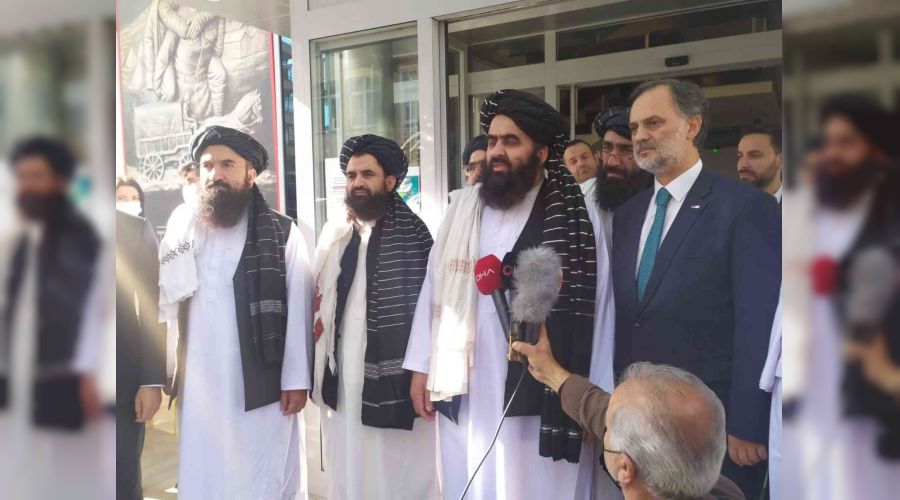 Taliban heyeti Ankara'da: Kızılay'dan yardım istediler