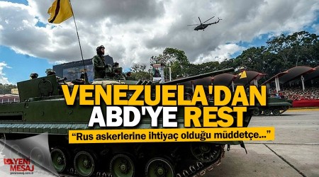 Venezuela'dan ABD'ye rest