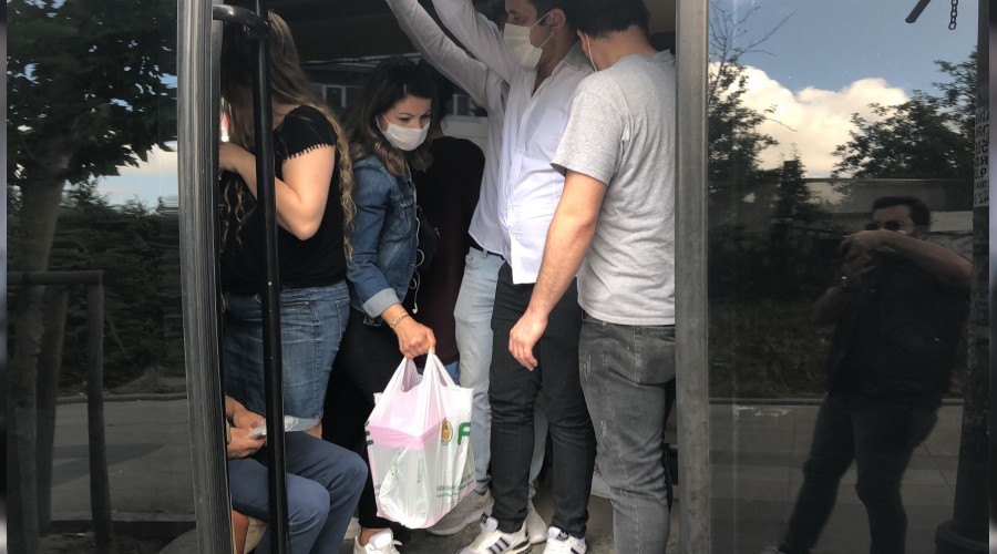 Yasağa rağmen 25 yolcu