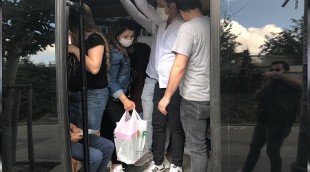 Yasağa rağmen 25 yolcu