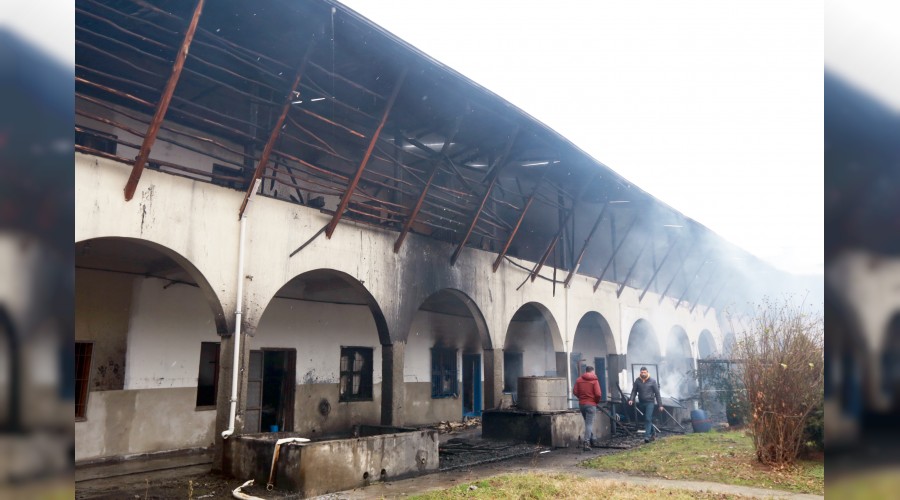 Yazmacılar çarşısı küle döndü