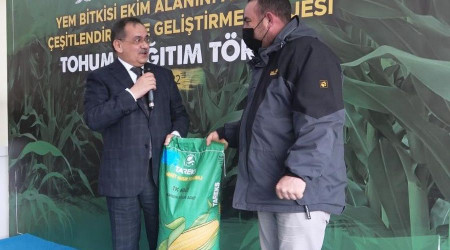 133 ton yem bitkisi tohumu datld: Yem ann 3te 1ini karlayacak 