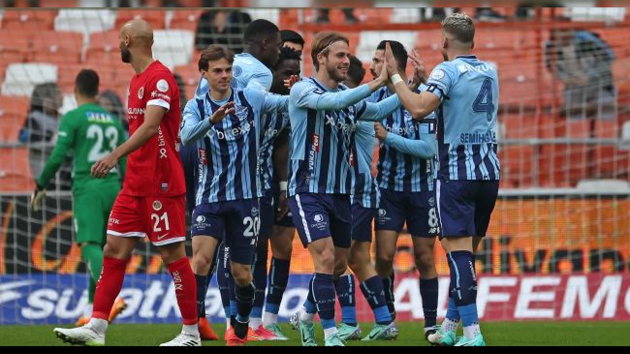 Adana Demirspor’un galibiyet hasreti bitti