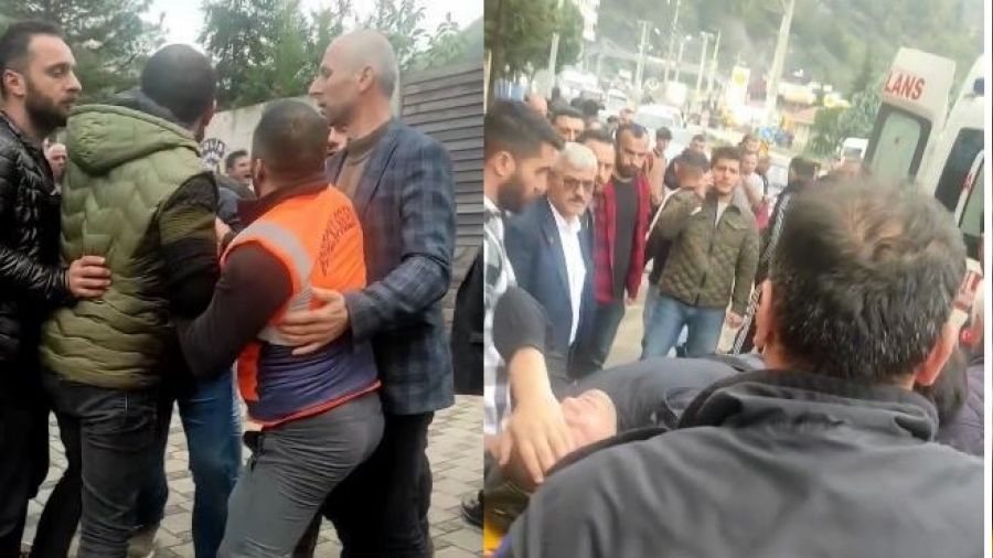 Artvin'de polisi vuran zanly linten yine polis kurtard