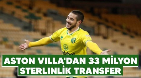 Aston Villa'dan 33 milyon sterlinlik transfer