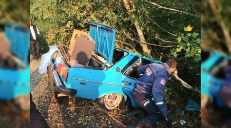 Baba yaralandı oğlu öldü