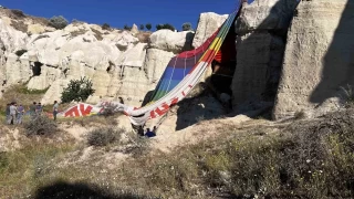 Balon pilotu 20 kişinin hayatını kurtardı