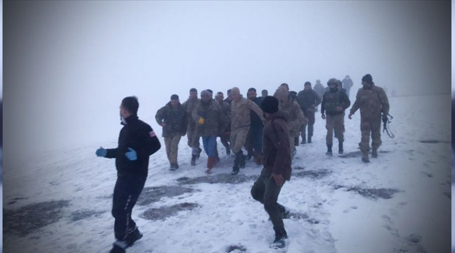 Askeri helikopter düştü: 9 şehit, 4 yaralı