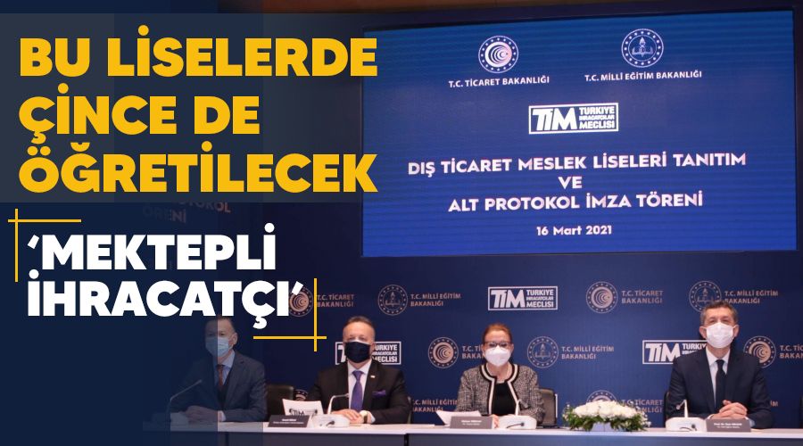 Bu liselerde Çince de öğretilecek