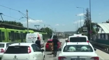 Bursa'da kaan boalar trafii kilitledi