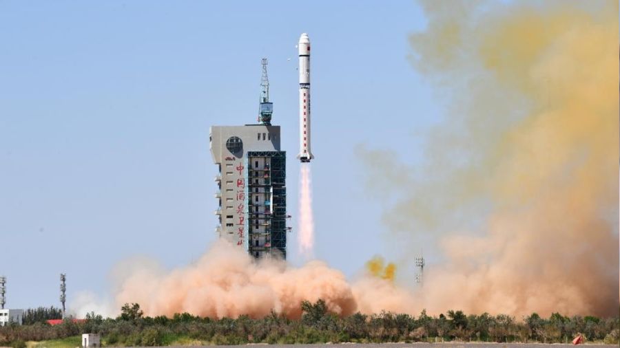 in, 'Tienhui-5' yer gzlem uydusunu frlatt