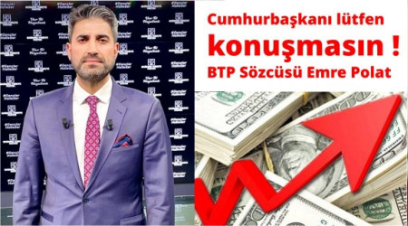 Cumhurbaşkanı lütfen konuşmasın !