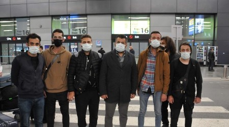 Dubai'de mahsur kalan Türk işçiler yurda döndü