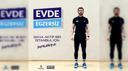 Egzersizini evde yap hareketsiz kalma