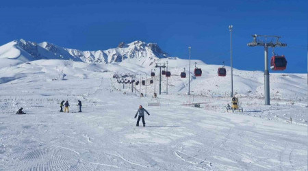 Erciyes'te sezon ald: Hedef 3 milyon turist