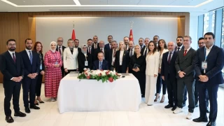 Erdoa'dan ABD'de yeni anayasa mesaj