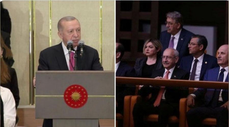 Erdoan kendisini koltukta tutan Kldaroluna teekkr etmeliydi