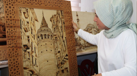 Güvenlik görevlisi kadının azmi ve başarısı