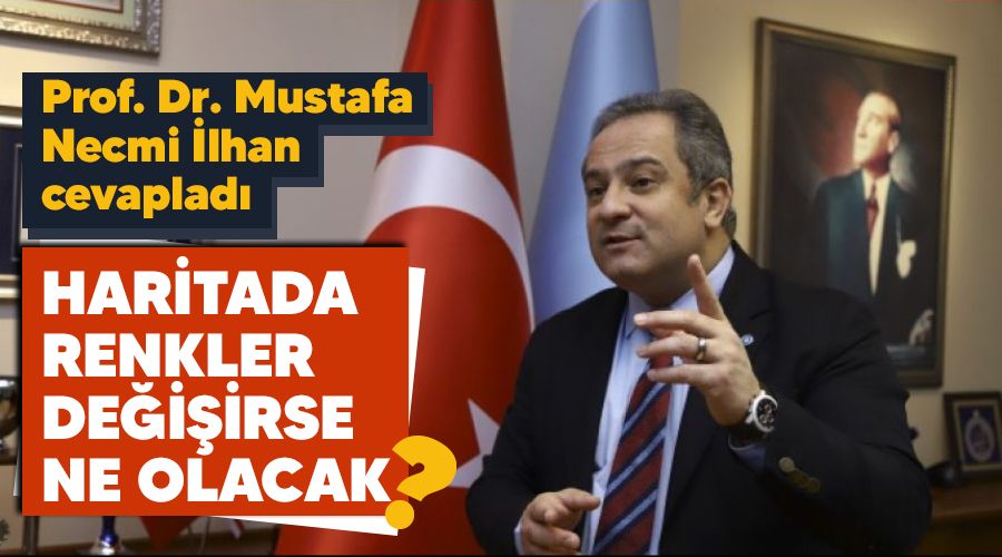 Haritada renkler değişirse ne olacak?